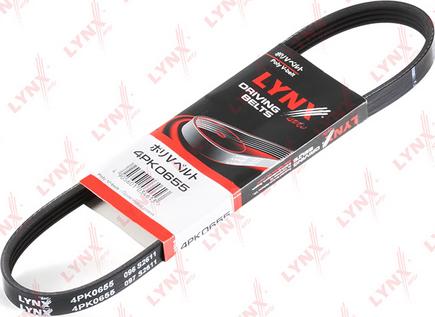 LYNXauto 4PK0655 - Curea transmisie cu caneluri aaoparts.ro