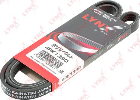 LYNXauto 4PK1390 - Curea transmisie cu caneluri aaoparts.ro