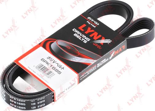 LYNXauto 6PK1685 - Curea transmisie cu caneluri aaoparts.ro