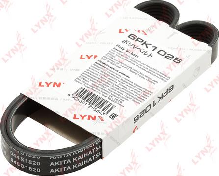 LYNXauto 6PK1025 - Curea transmisie cu caneluri aaoparts.ro