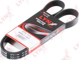 LYNXauto 6PK1190 - Curea transmisie cu caneluri aaoparts.ro