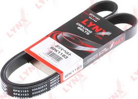 LYNXauto 6PK1183 - Curea transmisie cu caneluri aaoparts.ro