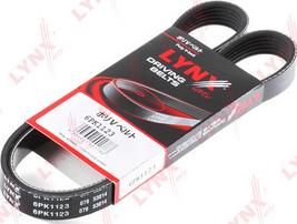 LYNXauto 6PK1123 - Curea transmisie cu caneluri aaoparts.ro