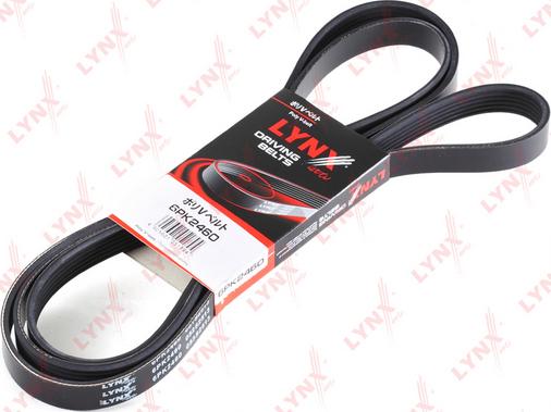 LYNXauto 6PK2460 - Curea transmisie cu caneluri aaoparts.ro