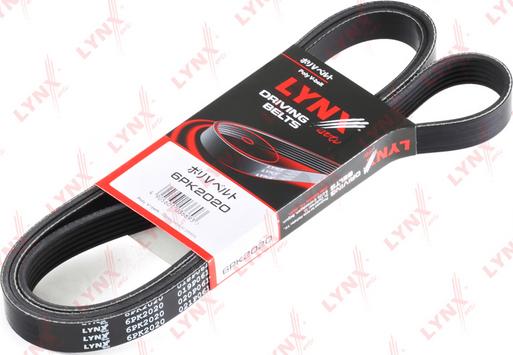 LYNXauto 6PK2020 - Curea transmisie cu caneluri aaoparts.ro