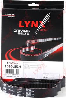 LYNXauto 139GL25.4 - Curea de distributie aaoparts.ro