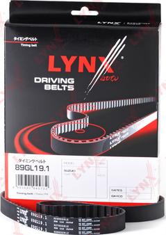 LYNXauto 89GL19.1 - Curea de distributie aaoparts.ro