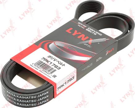 LYNXauto 7PK1793 - Curea transmisie cu caneluri aaoparts.ro
