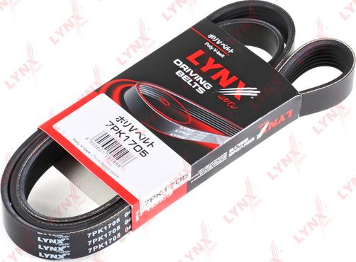 LYNXauto 7PK1705 - Curea transmisie cu caneluri aaoparts.ro