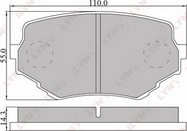 AISIN H1N059 - Set placute frana,frana disc aaoparts.ro