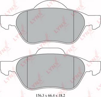 PALIDIUM P1-1057 - Set placute frana,frana disc aaoparts.ro