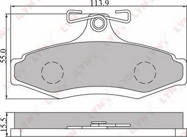 Lemförder 26507 - Set placute frana,frana disc aaoparts.ro