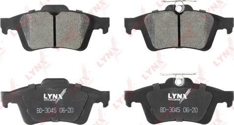 LYNXauto BD-3045 - Set placute frana,frana disc aaoparts.ro