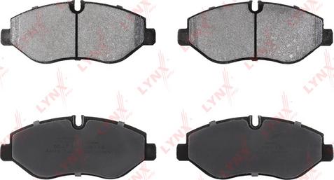 LYNXauto BD-2832 - Set placute frana,frana disc aaoparts.ro