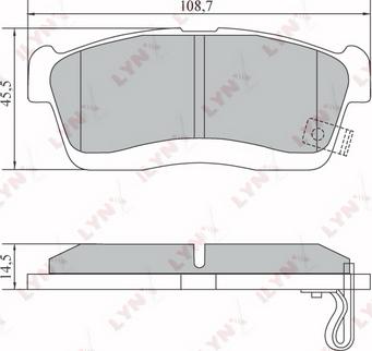 ADVICS-SEA H1N009T - Set placute frana,frana disc aaoparts.ro