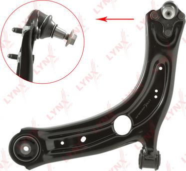 LYNXauto C5769L - Brat, suspensie roata aaoparts.ro