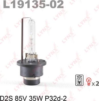 LYNXauto L19135-02 - Bec, far faza lunga aaoparts.ro