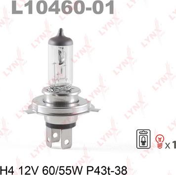 LYNXauto L10460-01 - Bec, far faza lunga aaoparts.ro