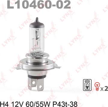 LYNXauto L10460-02 - Bec, far faza lunga aaoparts.ro