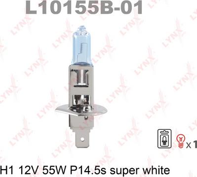 LYNXauto L10155B-01 - Bec, far faza lunga aaoparts.ro