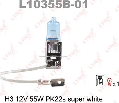 LYNXauto L10355B-01 - Bec, far faza lunga aaoparts.ro