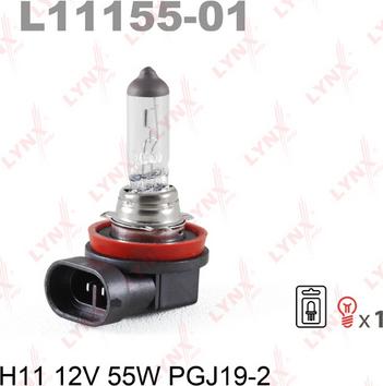 LYNXauto L11155-01 - Bec, far faza lunga aaoparts.ro