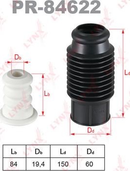 LYNXauto PR-84622 - Chit protectie praf,amortizor aaoparts.ro