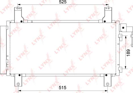 LYNXauto RC-0367 - Condensator, climatizare aaoparts.ro