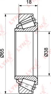 LYNXauto WB-1066 - Set rulment roata aaoparts.ro