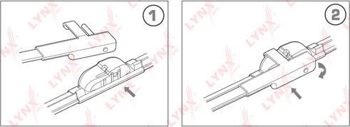 LYNXauto XF5348S - Lamela stergator aaoparts.ro