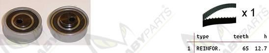 Mabyparts OBK010496 - Set curea de distributie aaoparts.ro