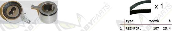 Mabyparts OBK010068 - Set curea de distributie aaoparts.ro