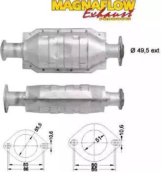 Magnaflow 86377 - Catalizator aaoparts.ro
