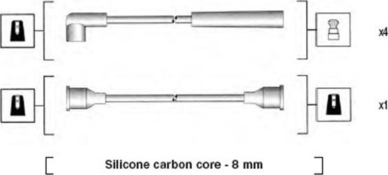 Magneti Marelli 941185380789 - Set cablaj aprinder aaoparts.ro