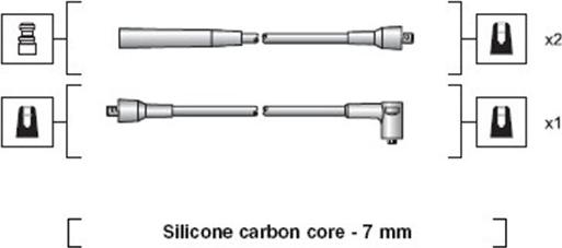 Magneti Marelli 941318111063 - Set cablaj aprinder aaoparts.ro