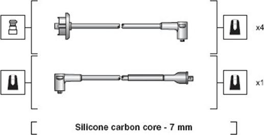 Magneti Marelli 941318111005 - Set cablaj aprinder aaoparts.ro