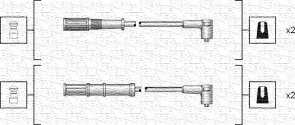 Magneti Marelli 941318111161 - Set cablaj aprinder aaoparts.ro