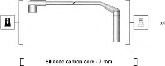 Magneti Marelli 941295010873 - Set cablaj aprinder aaoparts.ro