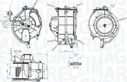 Magneti Marelli 069412759010 - Ventilator, habitaclu aaoparts.ro