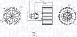 Magneti Marelli 069412757010 - Ventilator, habitaclu aaoparts.ro