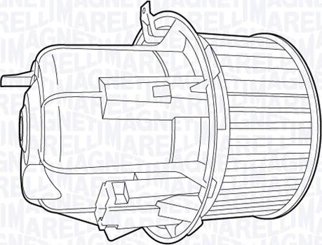 Magneti Marelli 069412704010 - Ventilator, habitaclu aaoparts.ro