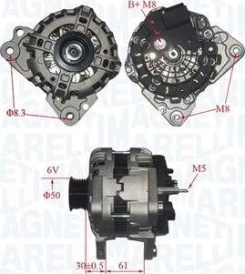 Magneti Marelli 063735695010 - Generator / Alternator aaoparts.ro