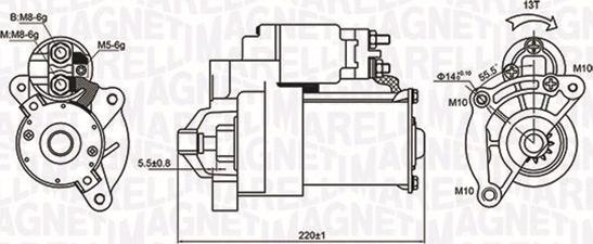 Magneti Marelli 063720594010 - Starter aaoparts.ro
