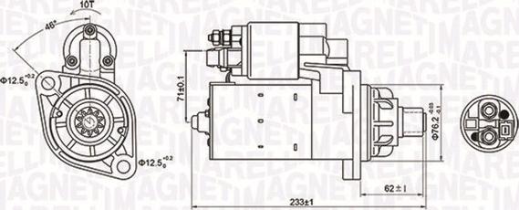 Magneti Marelli 063721337010 - Starter aaoparts.ro