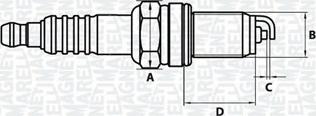 Magneti Marelli 062000768304 - Bujii aaoparts.ro