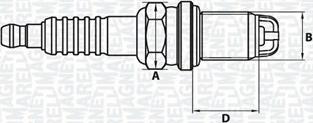 Magneti Marelli 062000772304 - Bujii aaoparts.ro