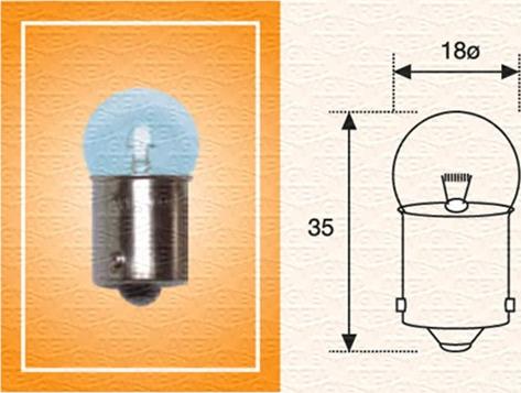 Magneti Marelli 004009100000 - Bec, iluminare numar circulatie aaoparts.ro