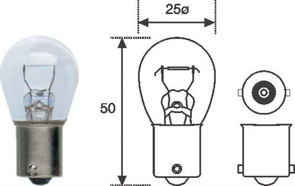 Magneti Marelli 008506100000 - Bec, semnalizator aaoparts.ro