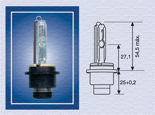 Magneti Marelli 002541100000 - Bec, far faza lunga aaoparts.ro