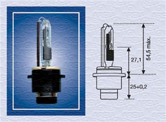 Magneti Marelli 002542100000 - Bec, far faza lunga aaoparts.ro